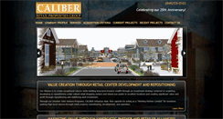 Desktop Screenshot of caliberretailproperties.com